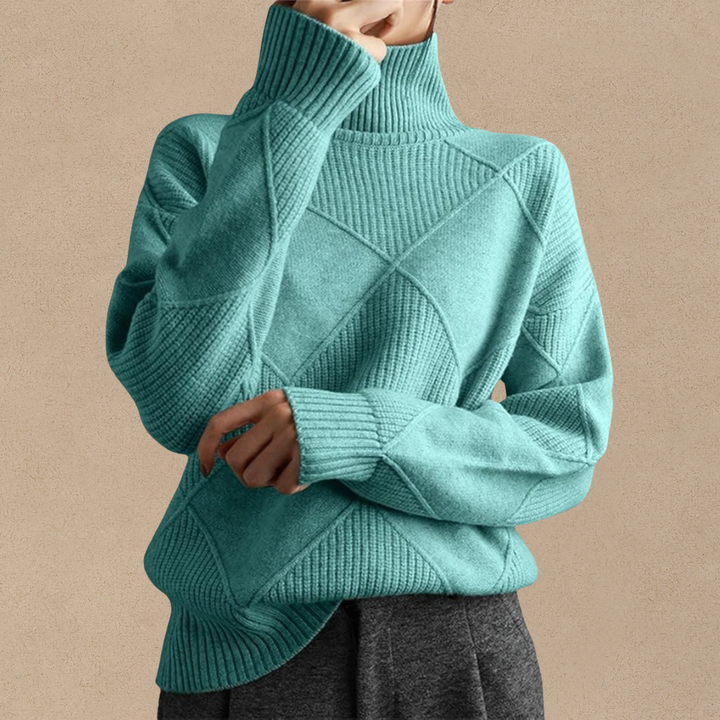 Maelis | Maglione strutturato per un'eleganza accogliente