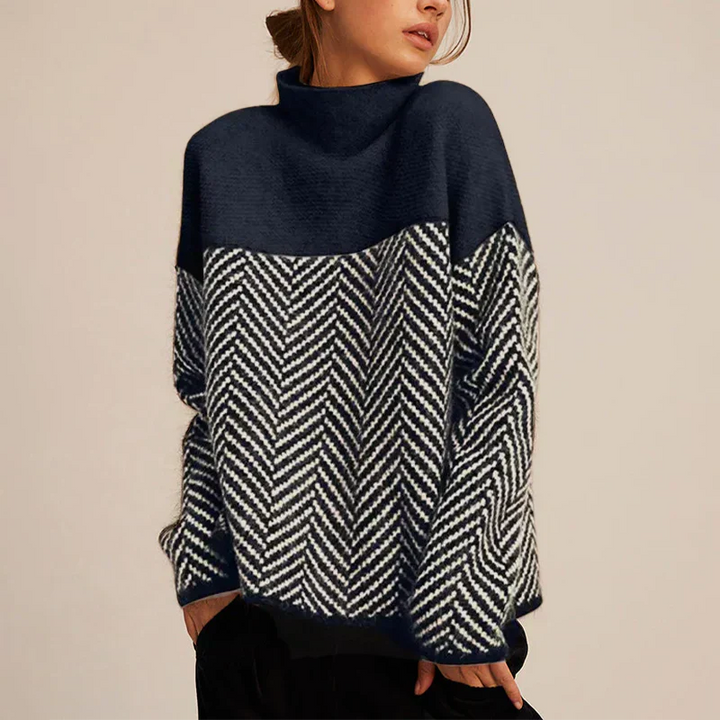 Johanna | Maglione a motivo zigzag