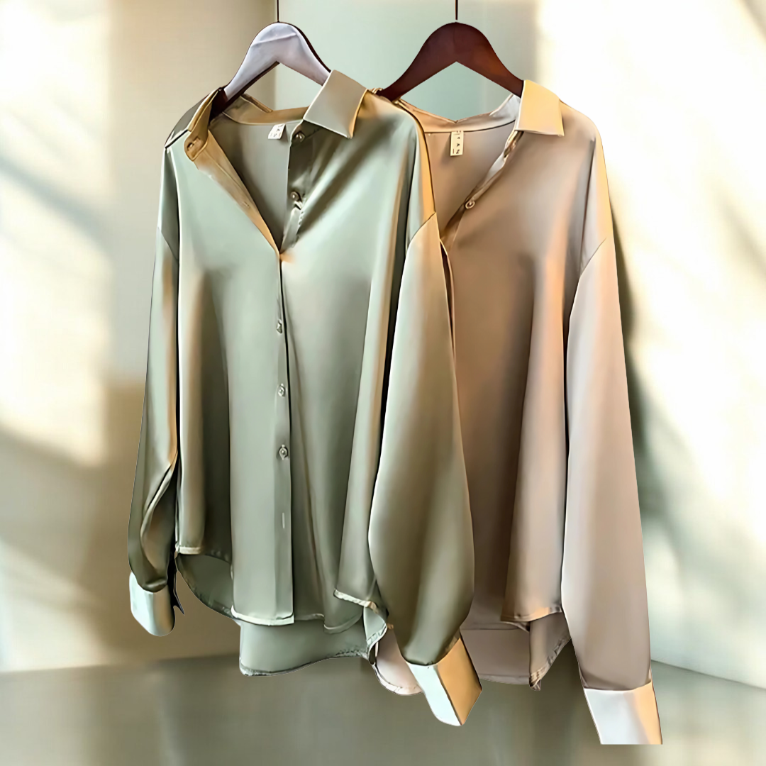 Amelia | Camicia in raso per donne