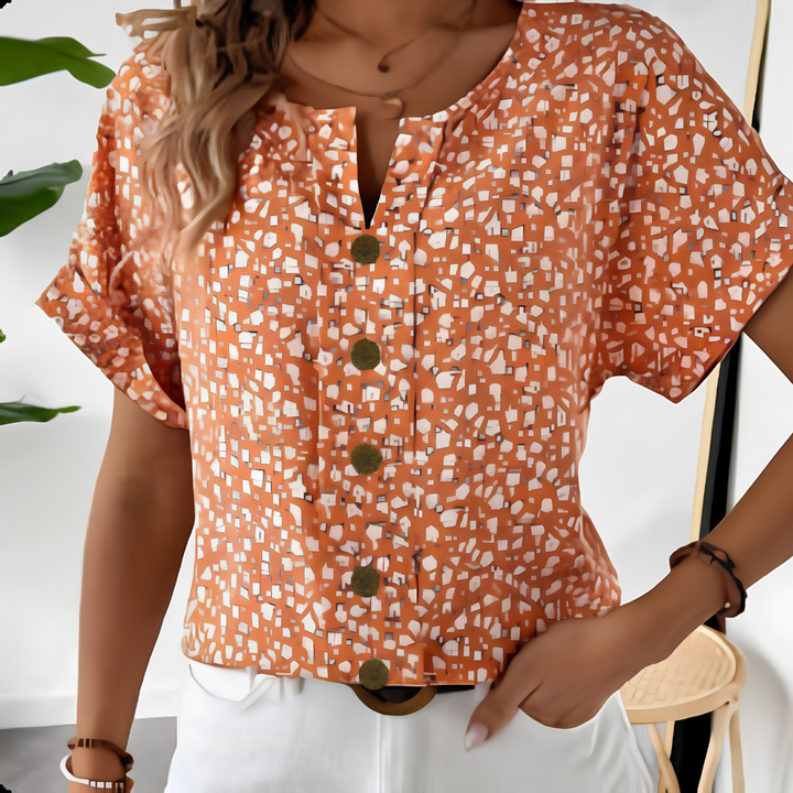 Raffaella | Blusa floreale chic da donna