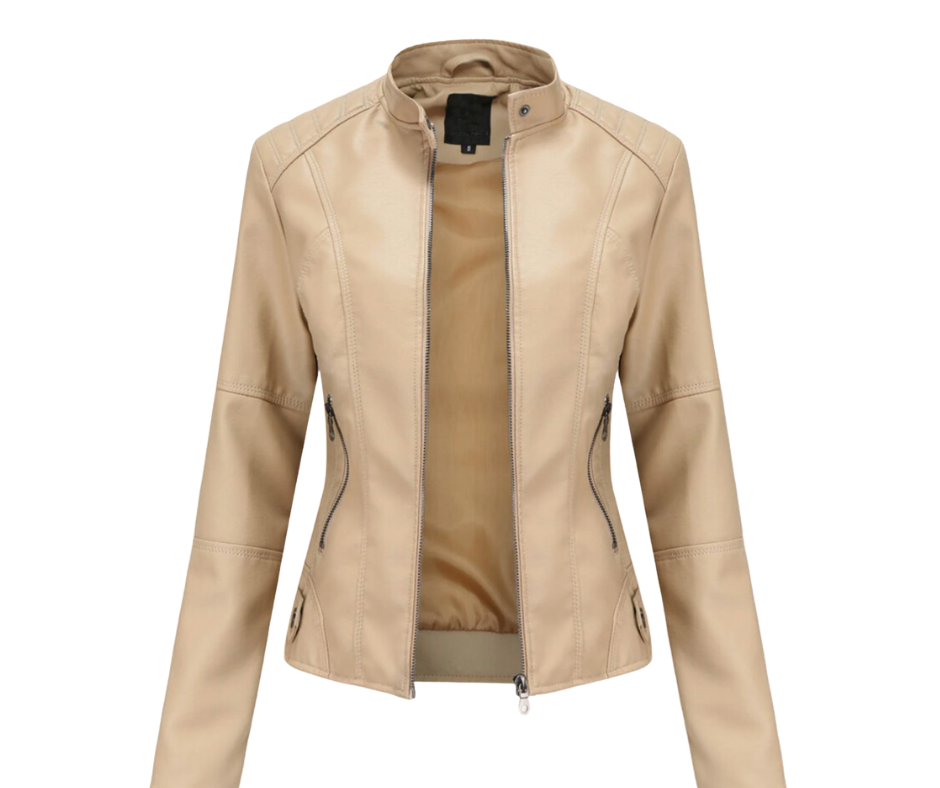 Violeta | Giacca in pelle elegante da donna