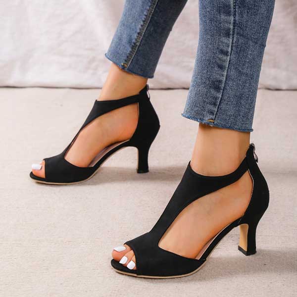 Seyla | Sandali Ortopedici con Tacchi Confortabili
