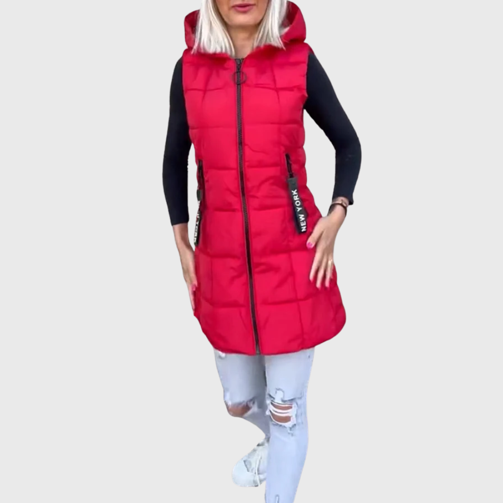 Maëlla | Cappotto imbottito senza maniche