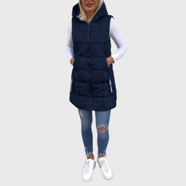 Maëlla | Cappotto imbottito senza maniche