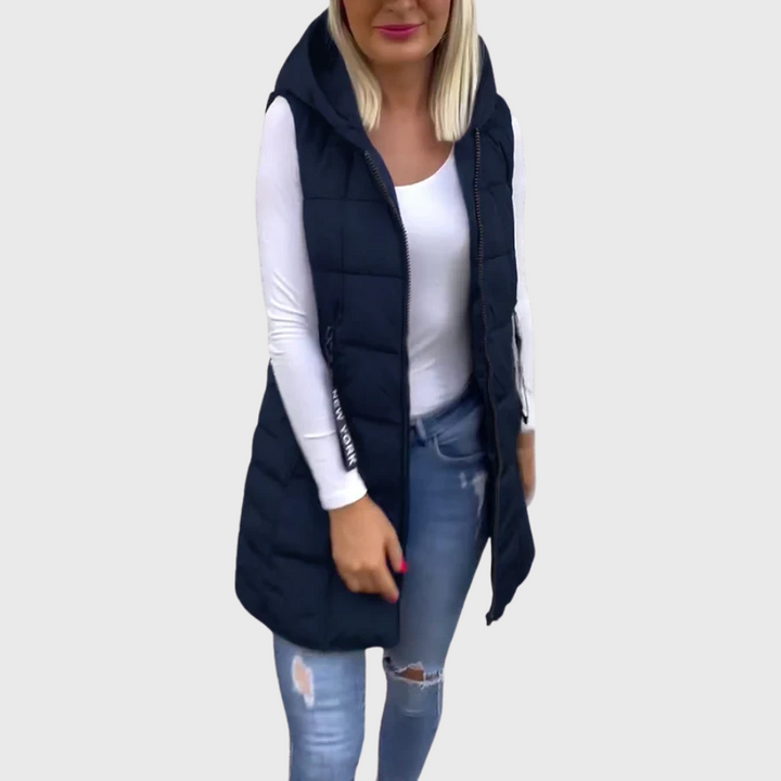 Maëlla | Cappotto imbottito senza maniche