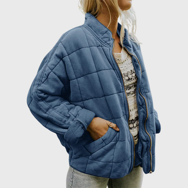 Josiane | Giacca trapuntata con un look oversize elegante