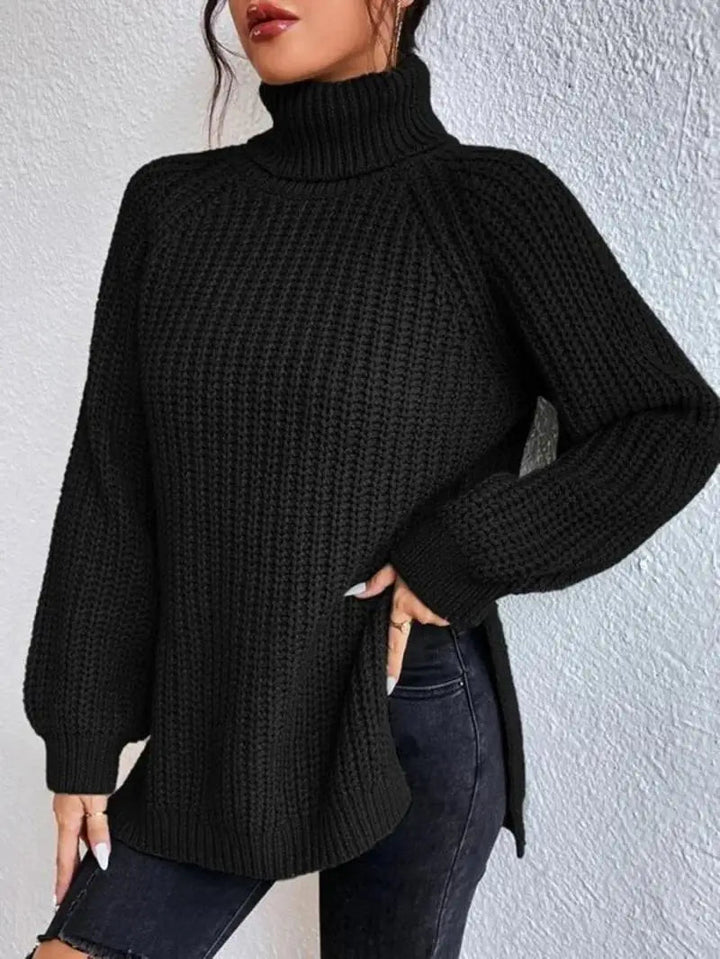 Madeleine | Maglione a collo alto morbido per donne
