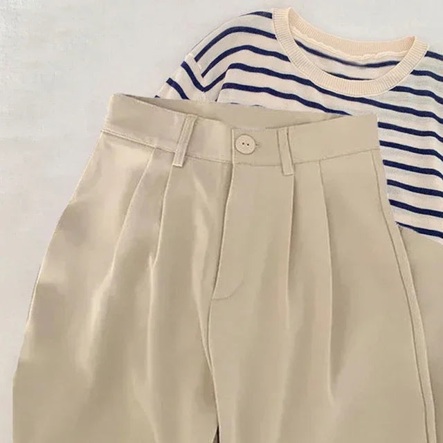 Estefania | Pantalone elegante a gambe larghe