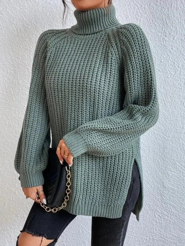 Madeleine | Maglione a collo alto morbido per donne
