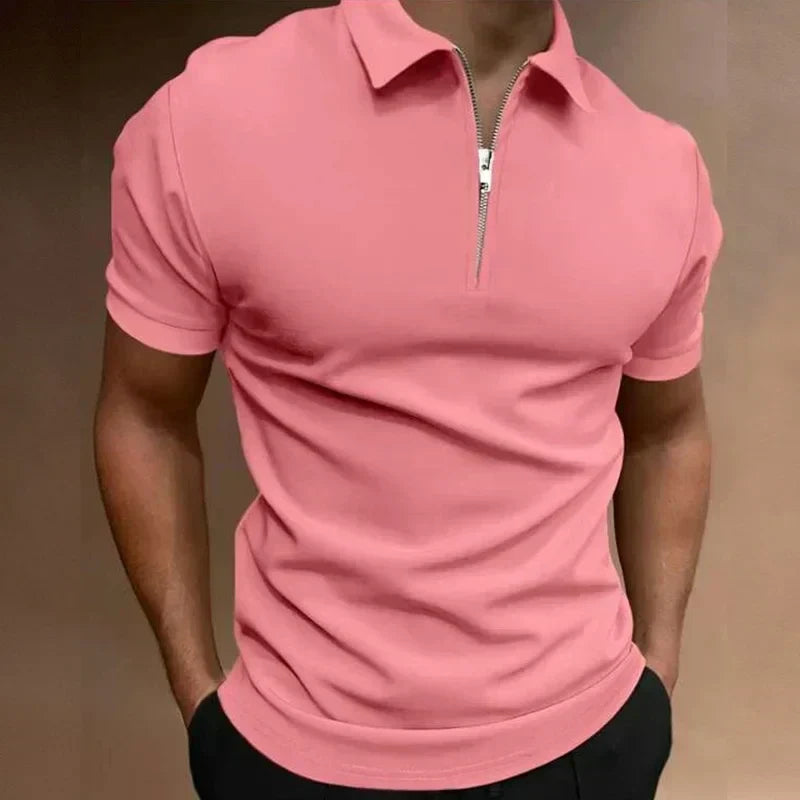 Faust | Polo classica con zip