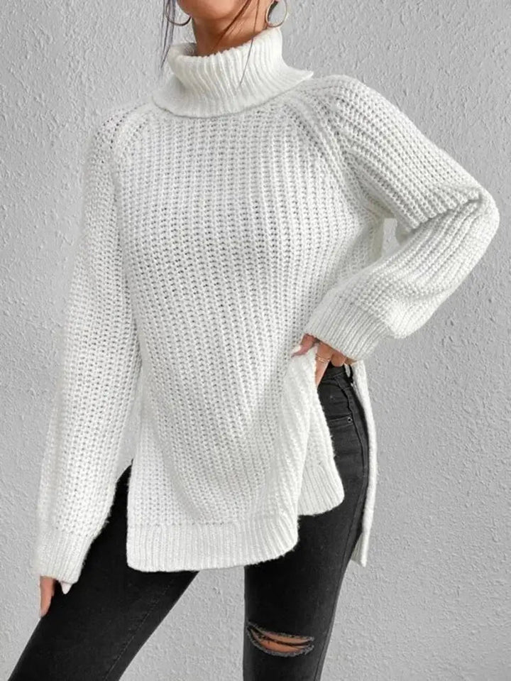 Madeleine | Maglione a collo alto morbido per donne