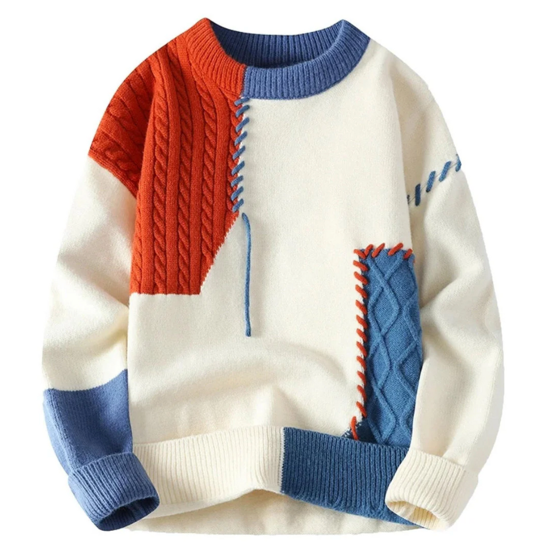 Patricia | Maglione in patchwork