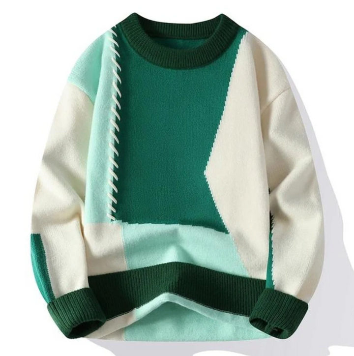 Patricia | Maglione in patchwork