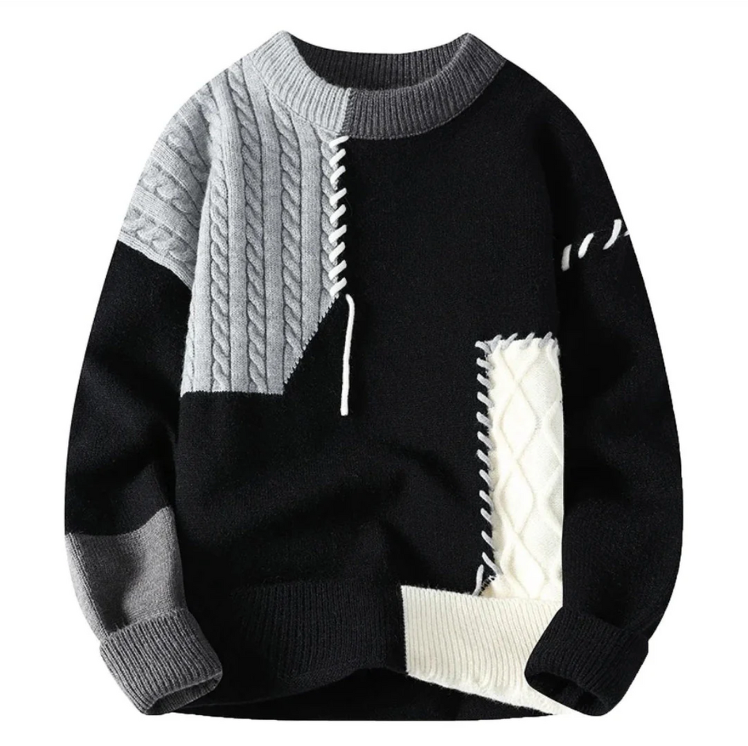 Patricia | Maglione in patchwork