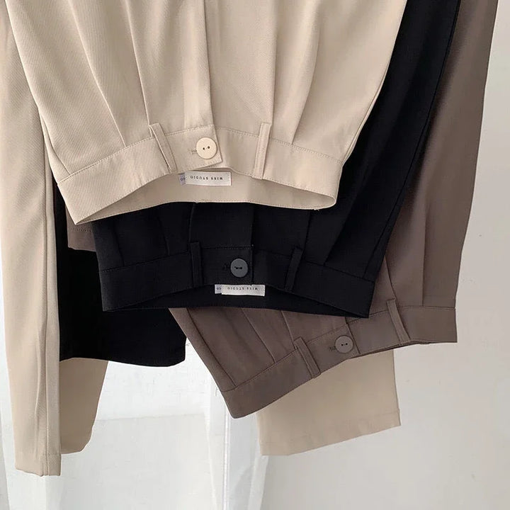 Estefania | Pantalone elegante a gambe larghe