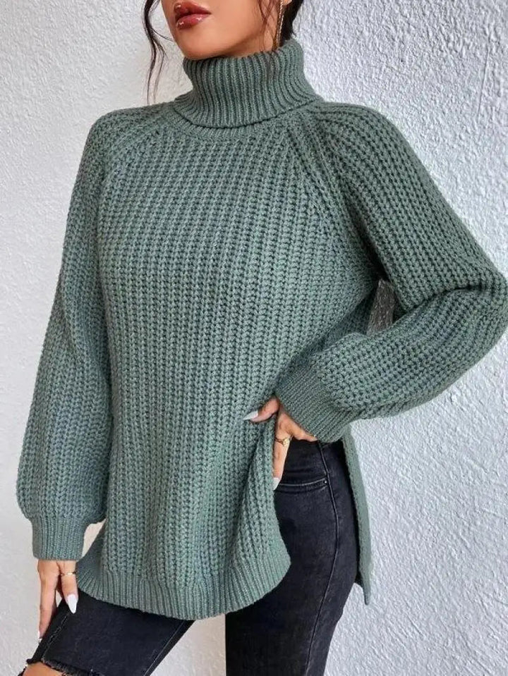 Madeleine | Maglione a collo alto morbido per donne