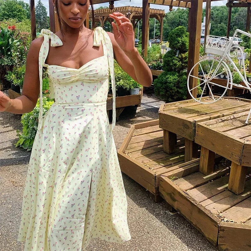 Sonia | Abito elegante con stampa floreale