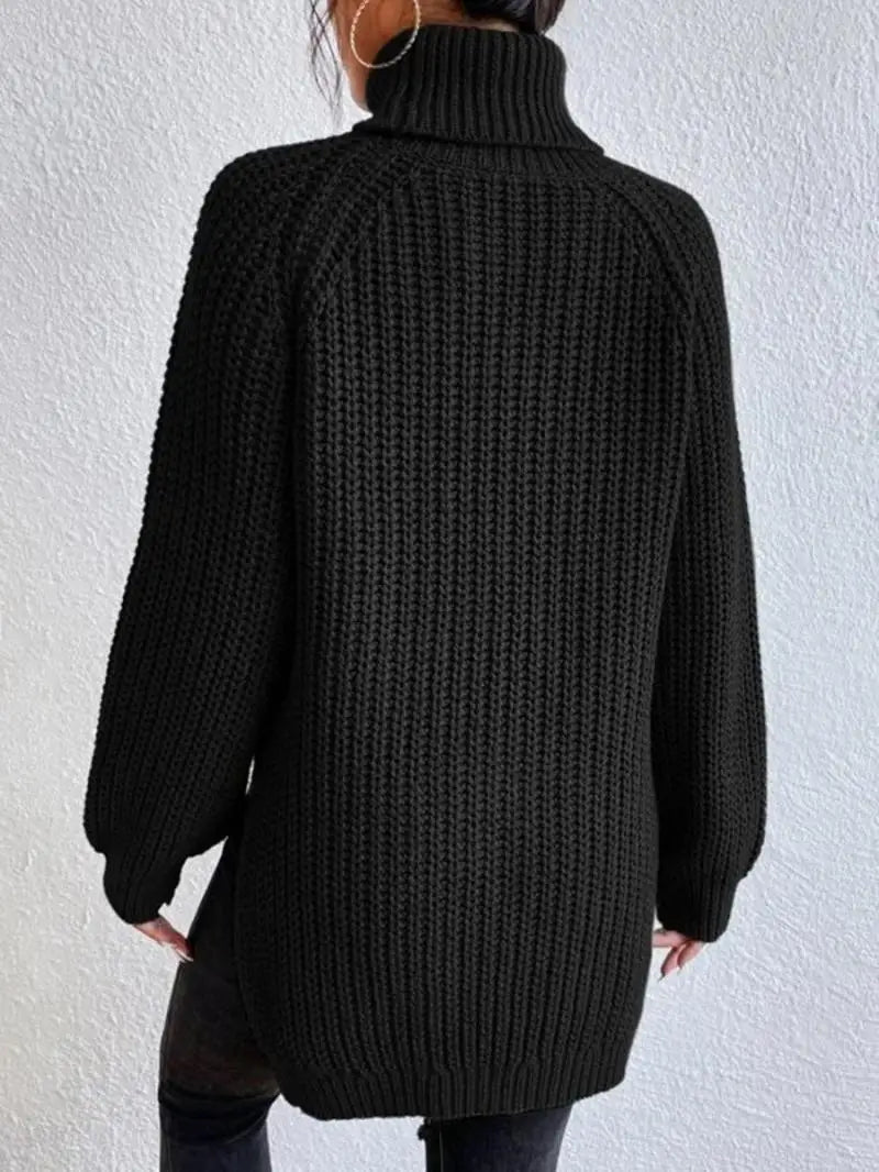 Madeleine | Maglione a collo alto morbido per donne
