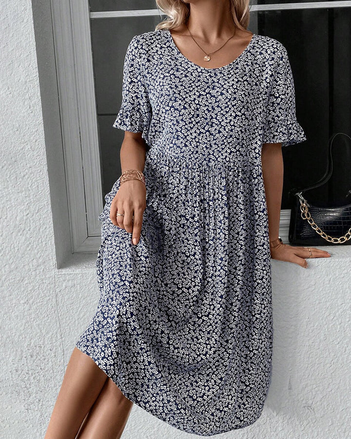 Fleur | Abito midi elegante a fiori