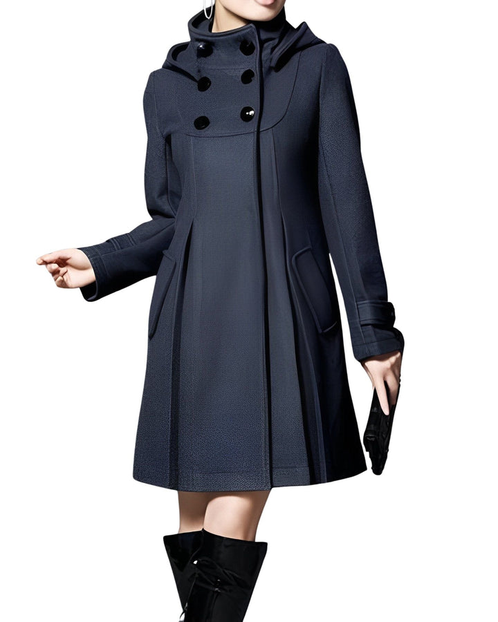 Julieta | Vestito con cappuccio e sciarpa