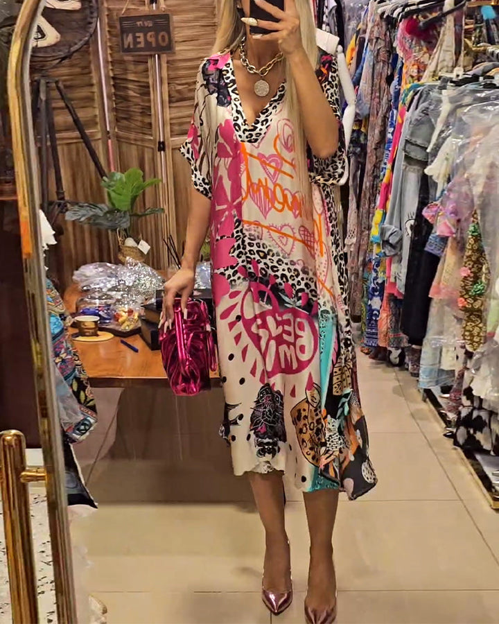 Miriam | Abito casual con scollo a V
