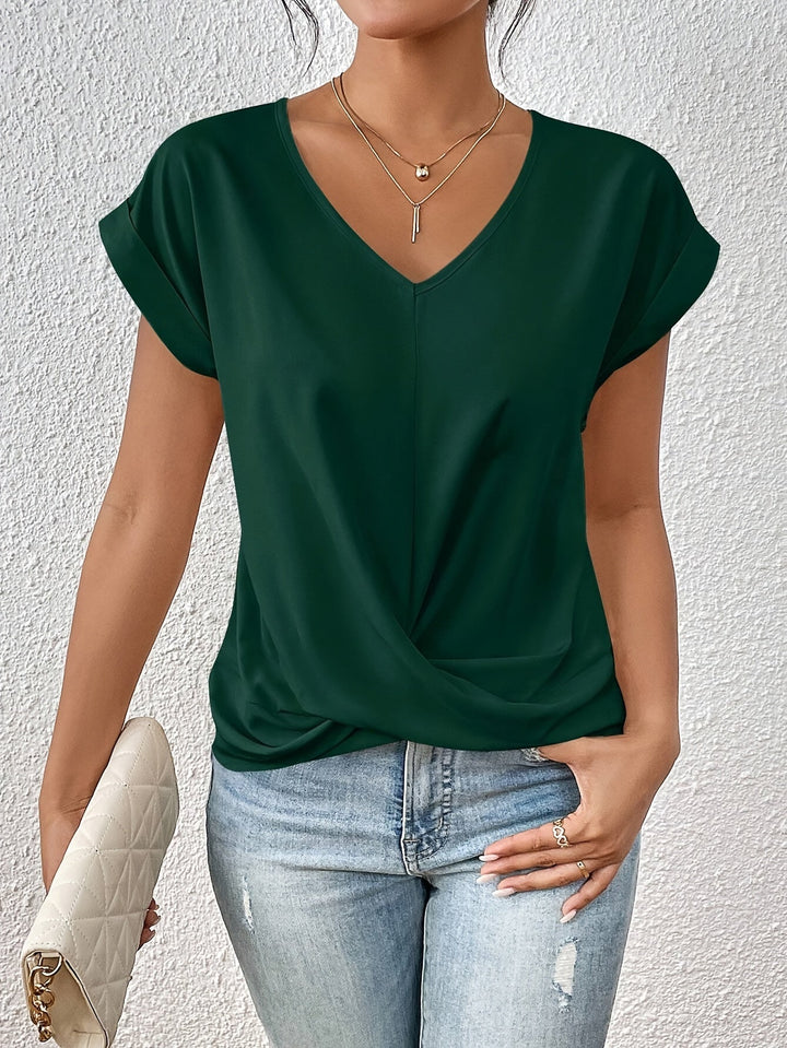 Clara | T-shirt elegante dal taglio fluido