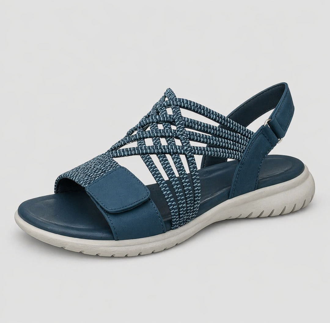 Valeria | Sandalo sportivo con fascia intrecciata
