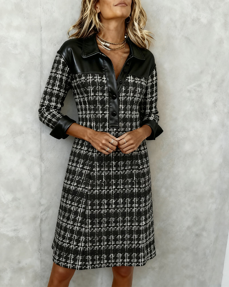 Avelinne | Abito Elegante Testurizzato