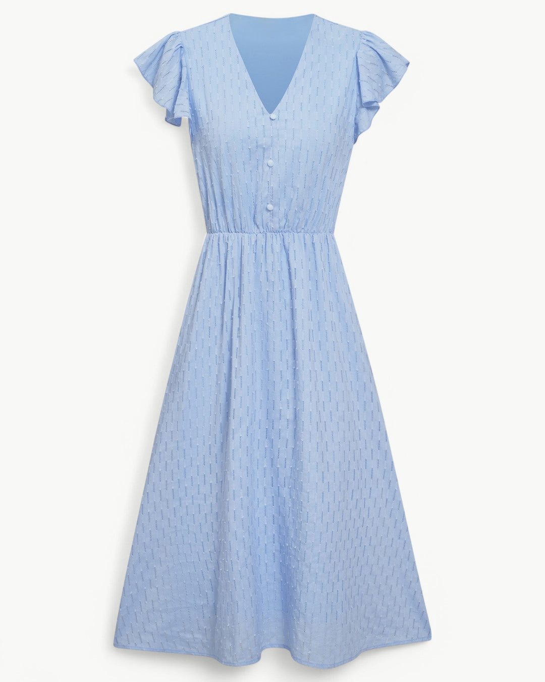 Belicia | Vestito con scollo a V e maniche a volant