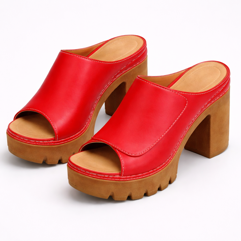 Louise | Sabot con tacco a blocco