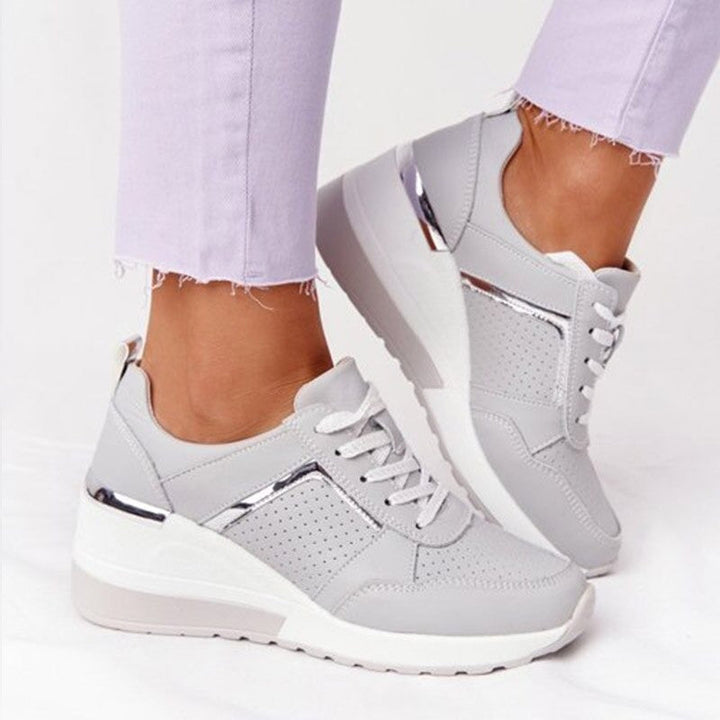 Lorelei | Scarpe sportive di lusso con tacco in iuta