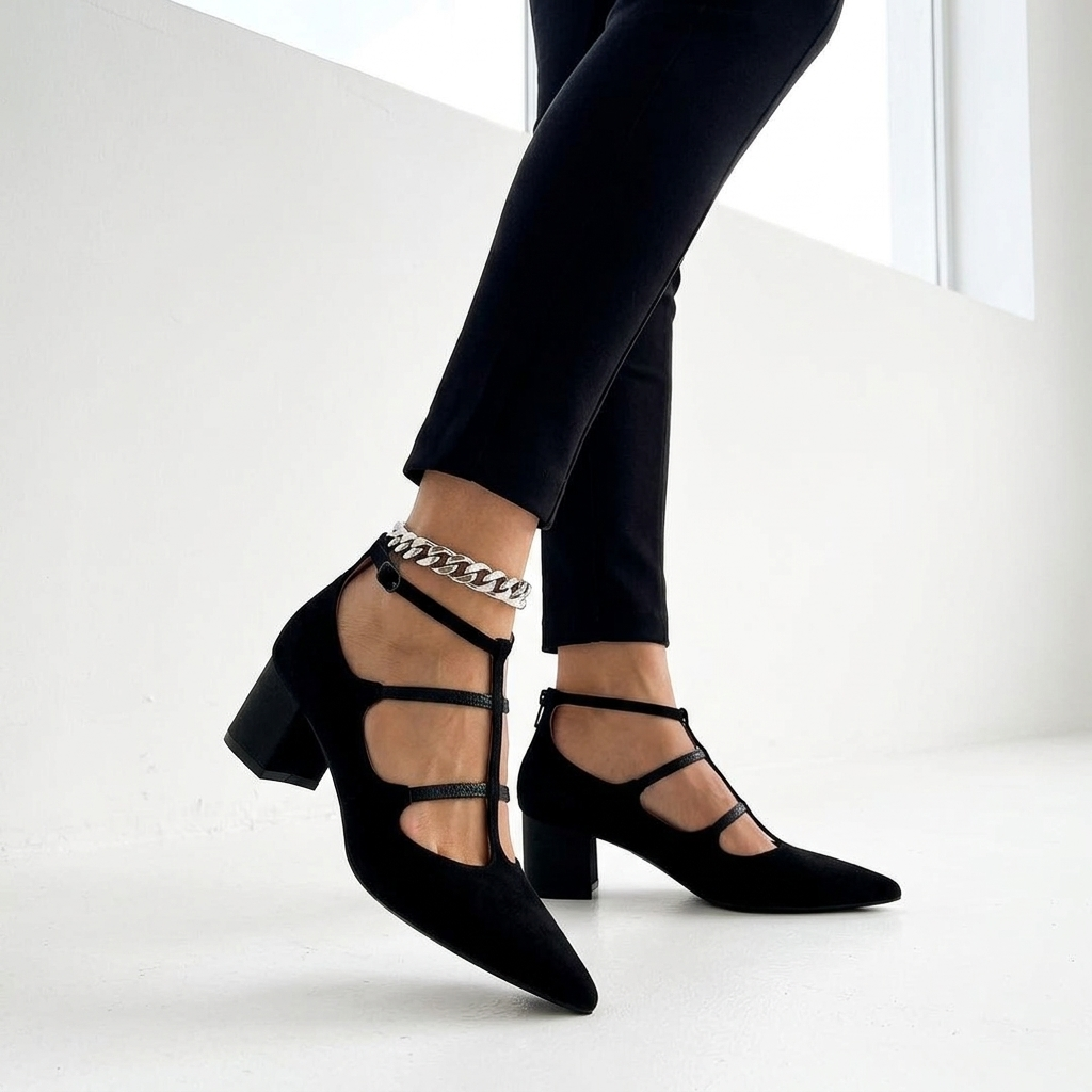 Nadia | Tacco Elegante con Cinturini