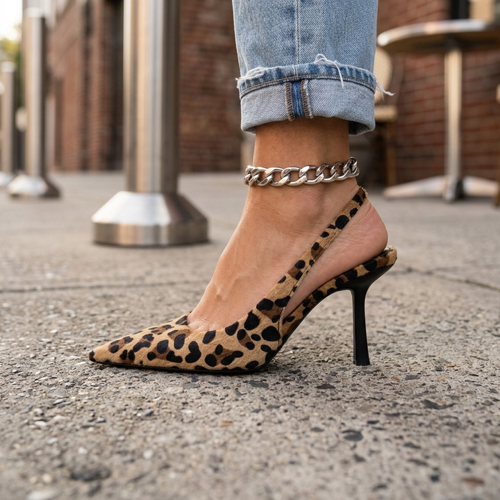 Margherita | Décolleté D'Orsay Leopardato