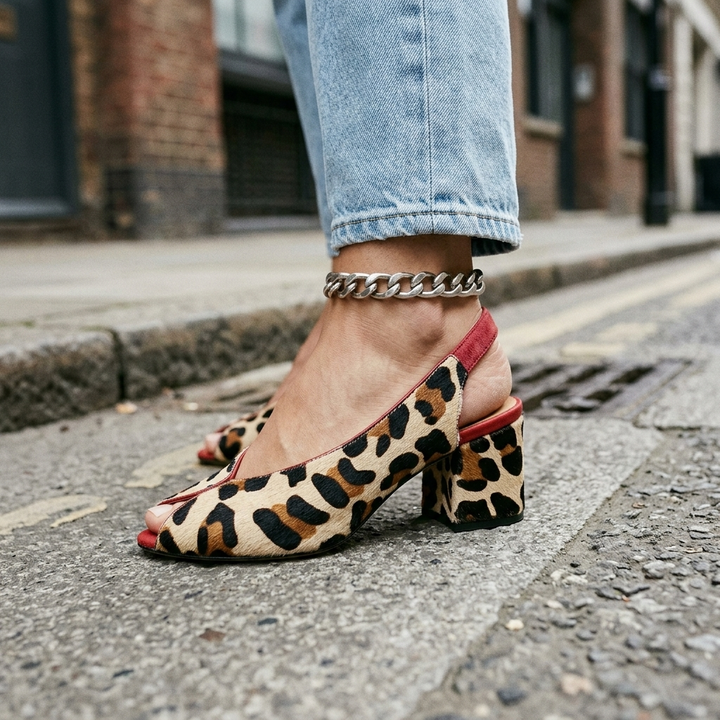 Letizia | Slingback Maculato Donna