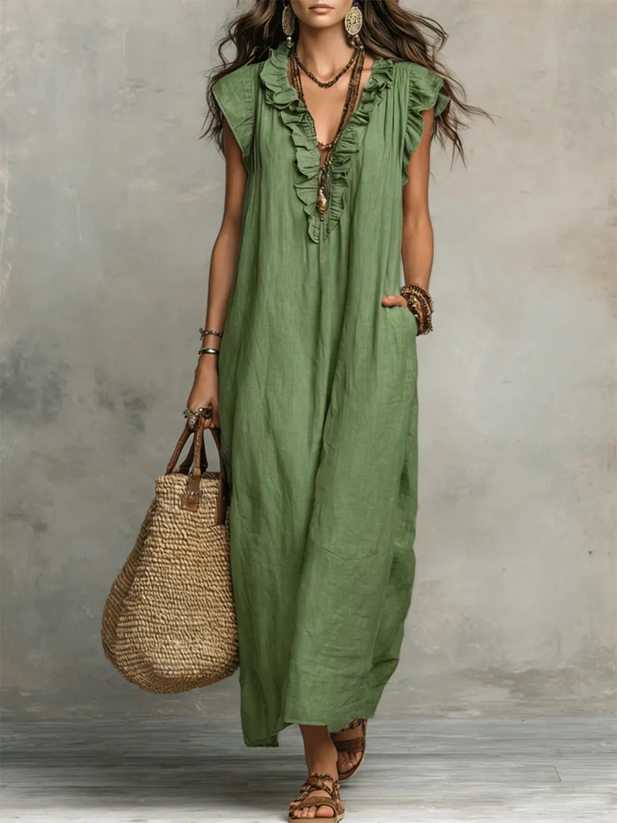 Camélia | Abito Lungo Bohemien