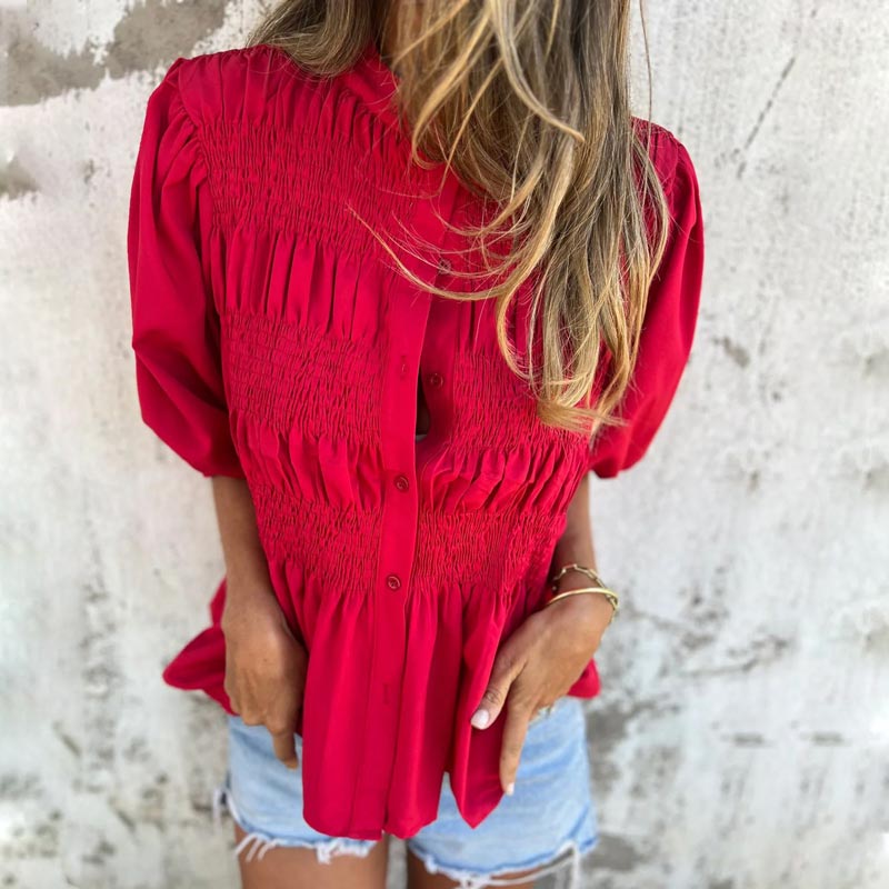 Aukje | Blusa elegante in stile Ibiza