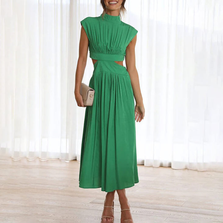 Emilia | Abito elegante a collo alto
