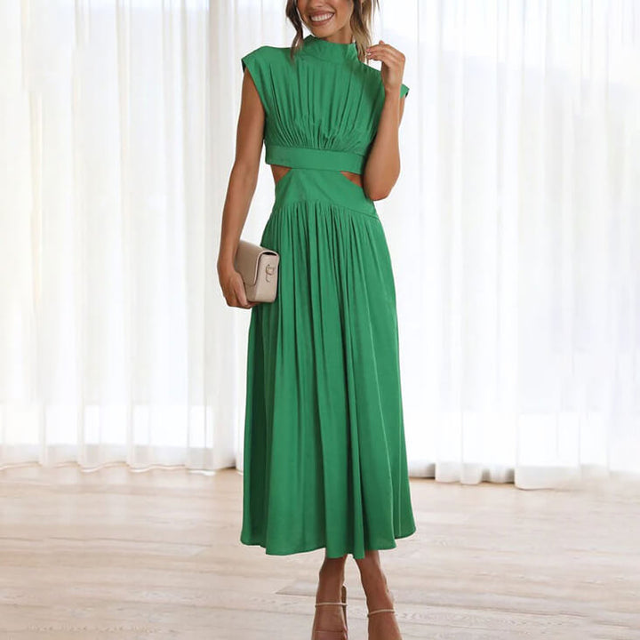 Emilia | Abito elegante a collo alto